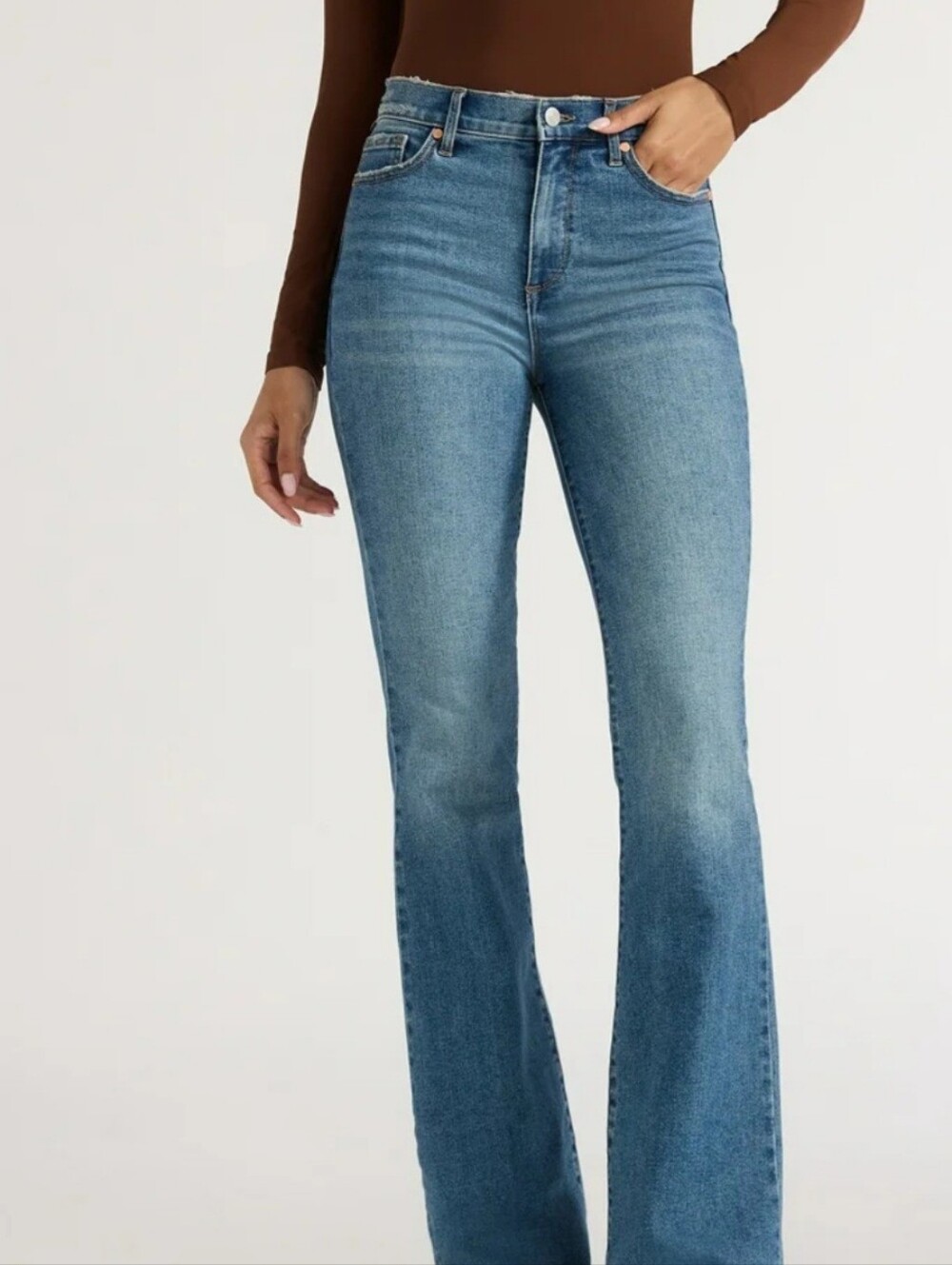NWT Sofia by Sofia Vergara Sz 14 Melisa Flare High Rise Jeans